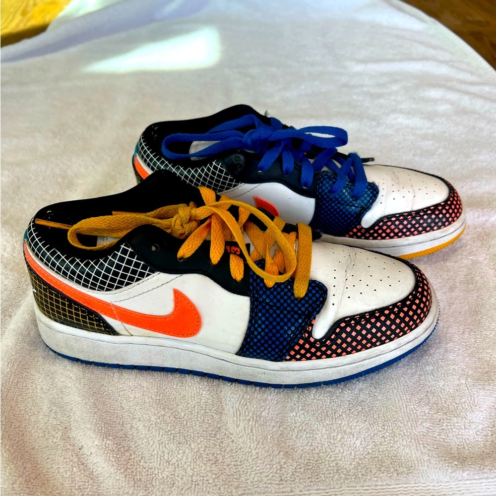 Nike Low Air Jordans Multicolor Size 4.5Y/6.5W